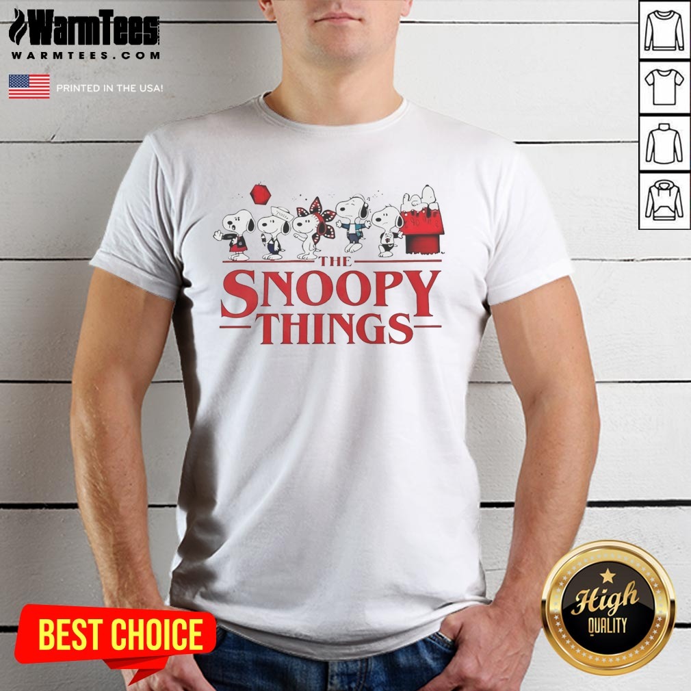 Hot The Snoopy Things Stranger Things Shirt Hot The Snoopy Things Stranger Things Shirt