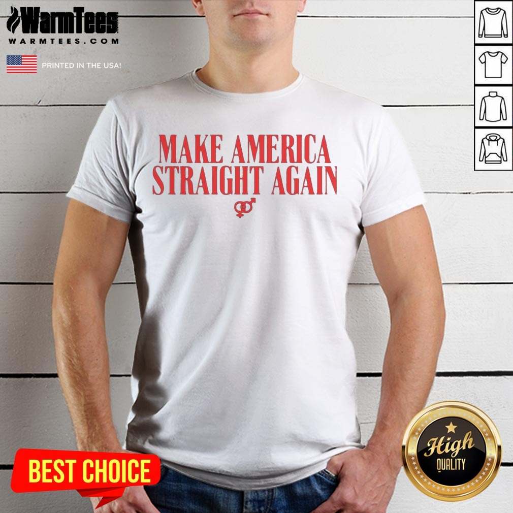 Nice Make America Straight Again Male And Female Gender Symbol Political Shirt on Classic Shirt Nice Make America Straight Again Male And Female Gender Symbol Political Shirt shown as a classic shirt preview