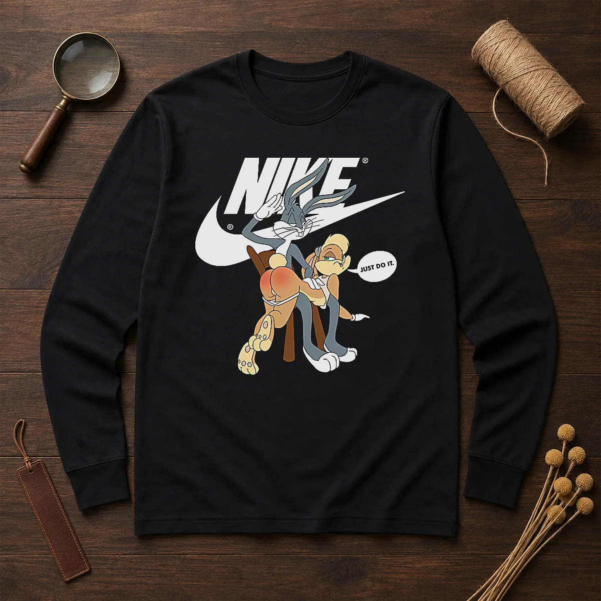 Nice Nike Bugs Bunny Spanking Lola Long Sleeve Shirt