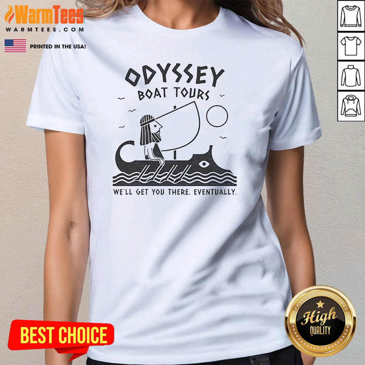 Nice Odysseus Odyssey Boat Tours We Ladies Shirt Nice Odysseus Odyssey Boat Tours We Ladies Shirt