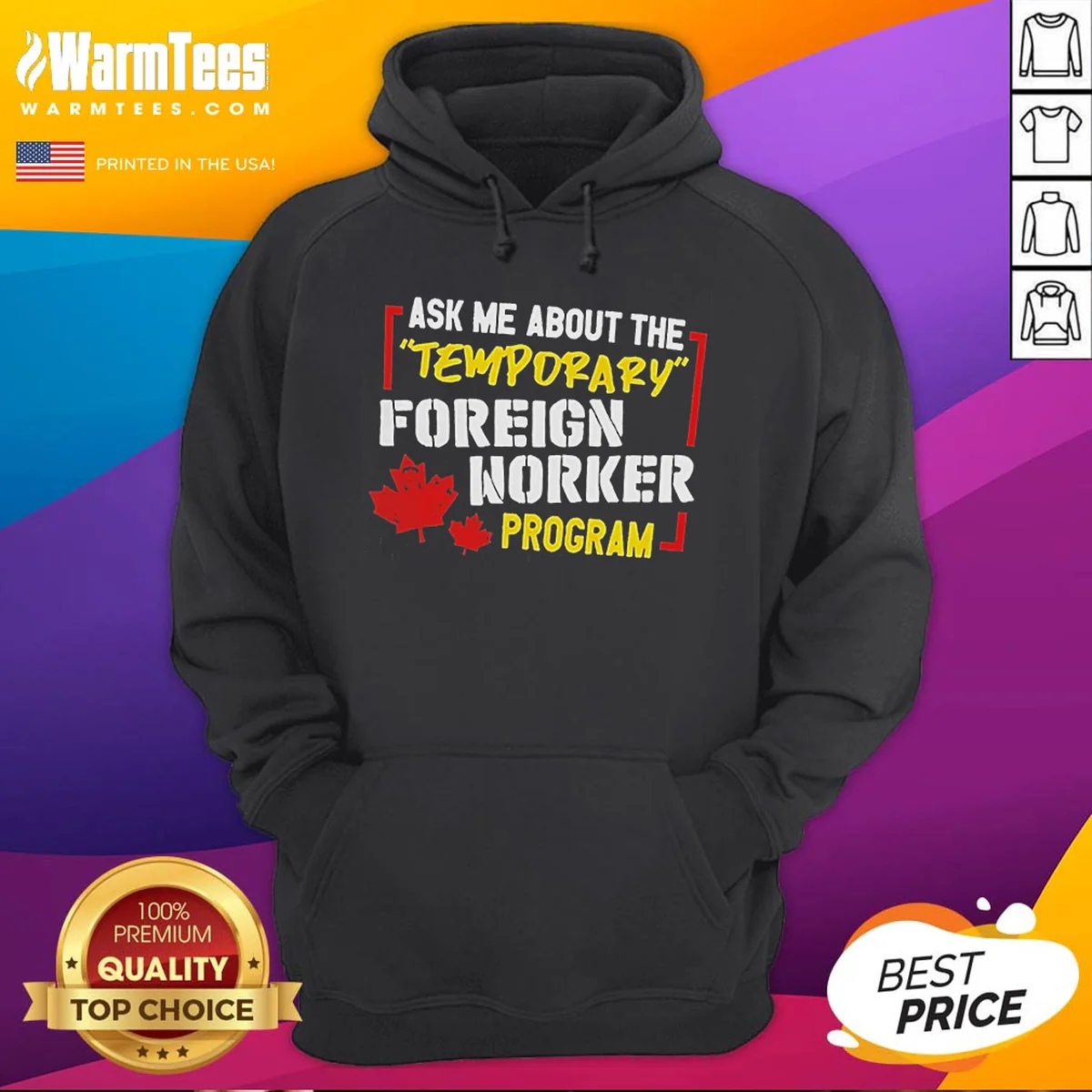 Official Ask Me About The Temporary Hoodie Official Ask Me About The Temporary Hoodie