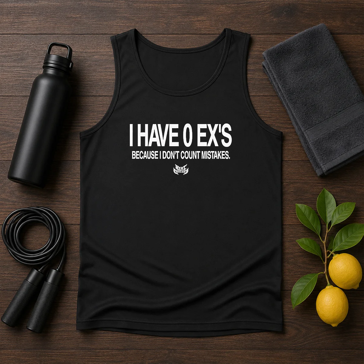 Official I Have 0 Ex'S Because I Don'T Count Mistakes Tank Top