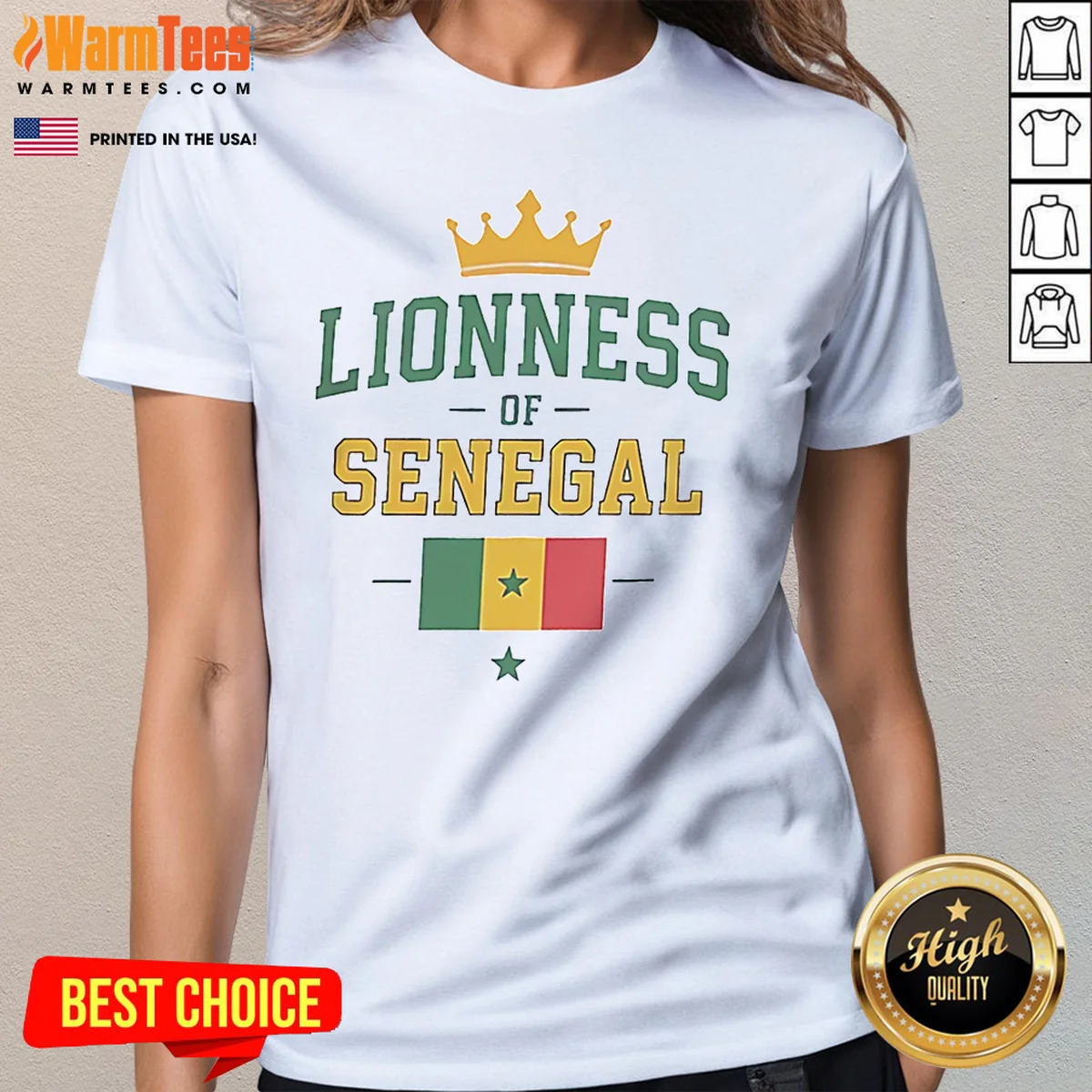 Official Lioness Of Senegal Flag And Ladies Shirt Official Lioness Of Senegal Flag And Ladies Shirt