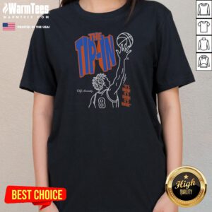Official OG Anunoby New York Knicks NBA The Tip In It Is Good It Is Good It Is Good Ladies Shirt