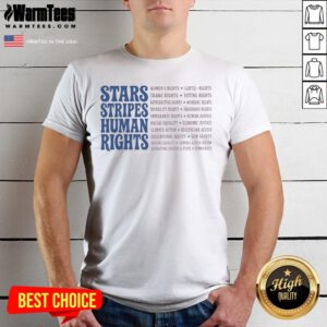 Official Stars And Stripes And Human Rights Quote