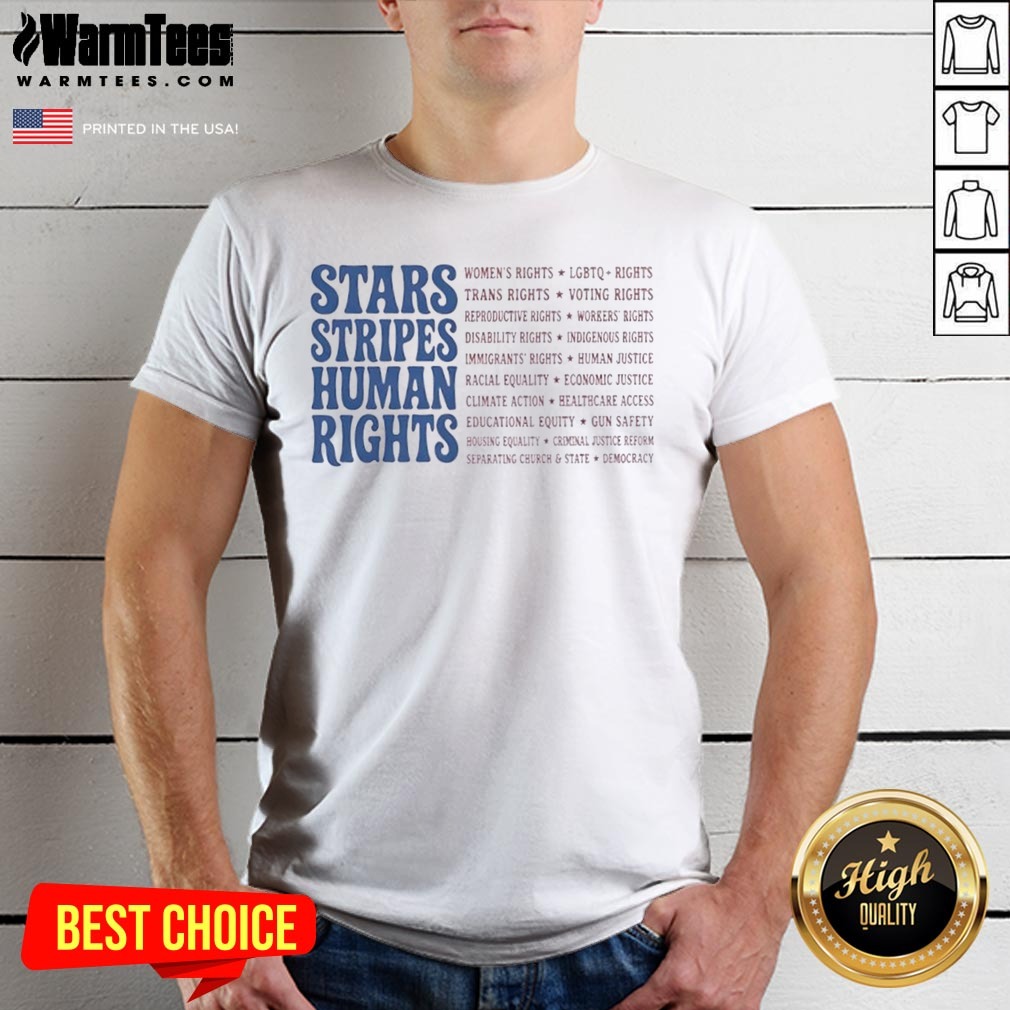 Official Stars And Stripes And Human Shirt Official Stars And Stripes And Human Shirt