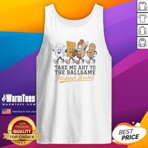 Official Take Me Aht To The Ballgame Pittsburgh Pirates Baseball Tank Top