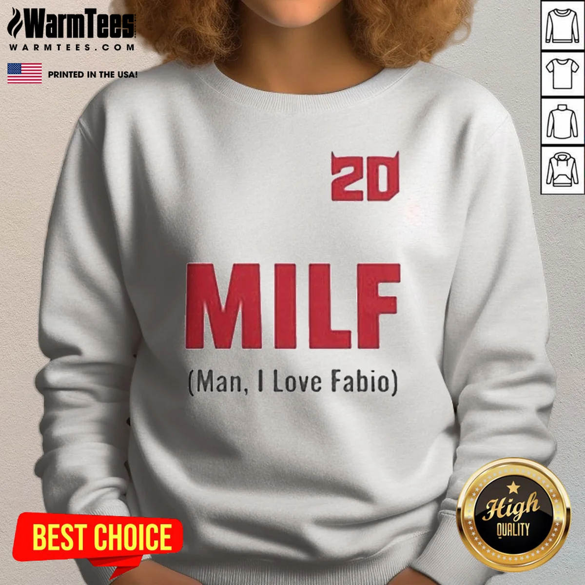 Original 20 Milf Man I Love Sweatshirt Original 20 Milf Man I Love Sweatshirt