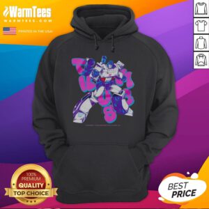 Original Megatron Transformers Thumbs Second Form 2026 hoodie in dark gray with detailed graphic print