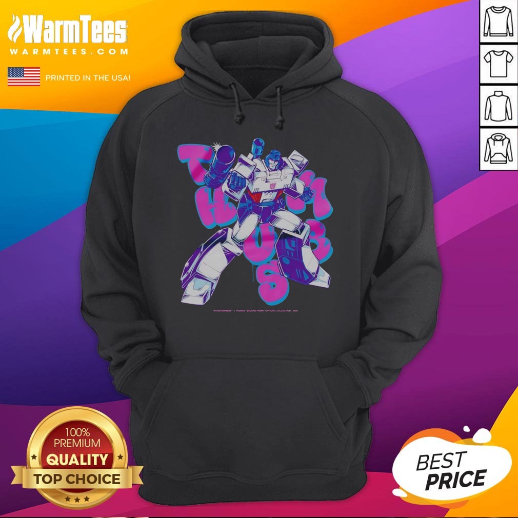 Original Megatron Transformers Thumbs Second Form 2026 Shirt on Hoodie Original Megatron Transformers Thumbs Second Form 2026 Shirt shown as a hoodie preview