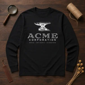 Premium ACME Corporation Anvils Explosives Detonators Long Sleeve Shirt