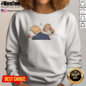Premium Kamala Harris Slap Trump Meme Sweatshirt