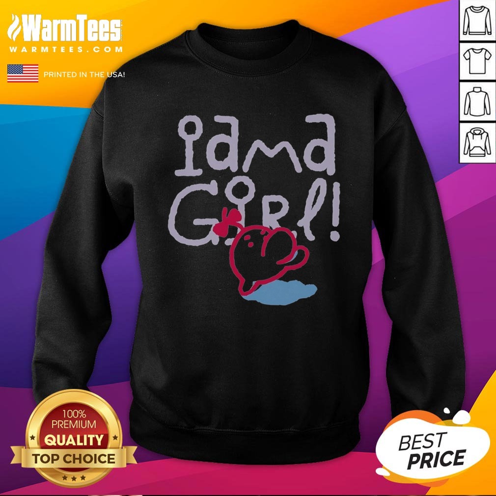 Premium Mr Saturn Earthbound And Mother 3 I Am A Girl Shirt on Sweatshirt Premium Mr Saturn Earthbound And Mother 3 I Am A Girl Shirt shown as a sweatshirt preview