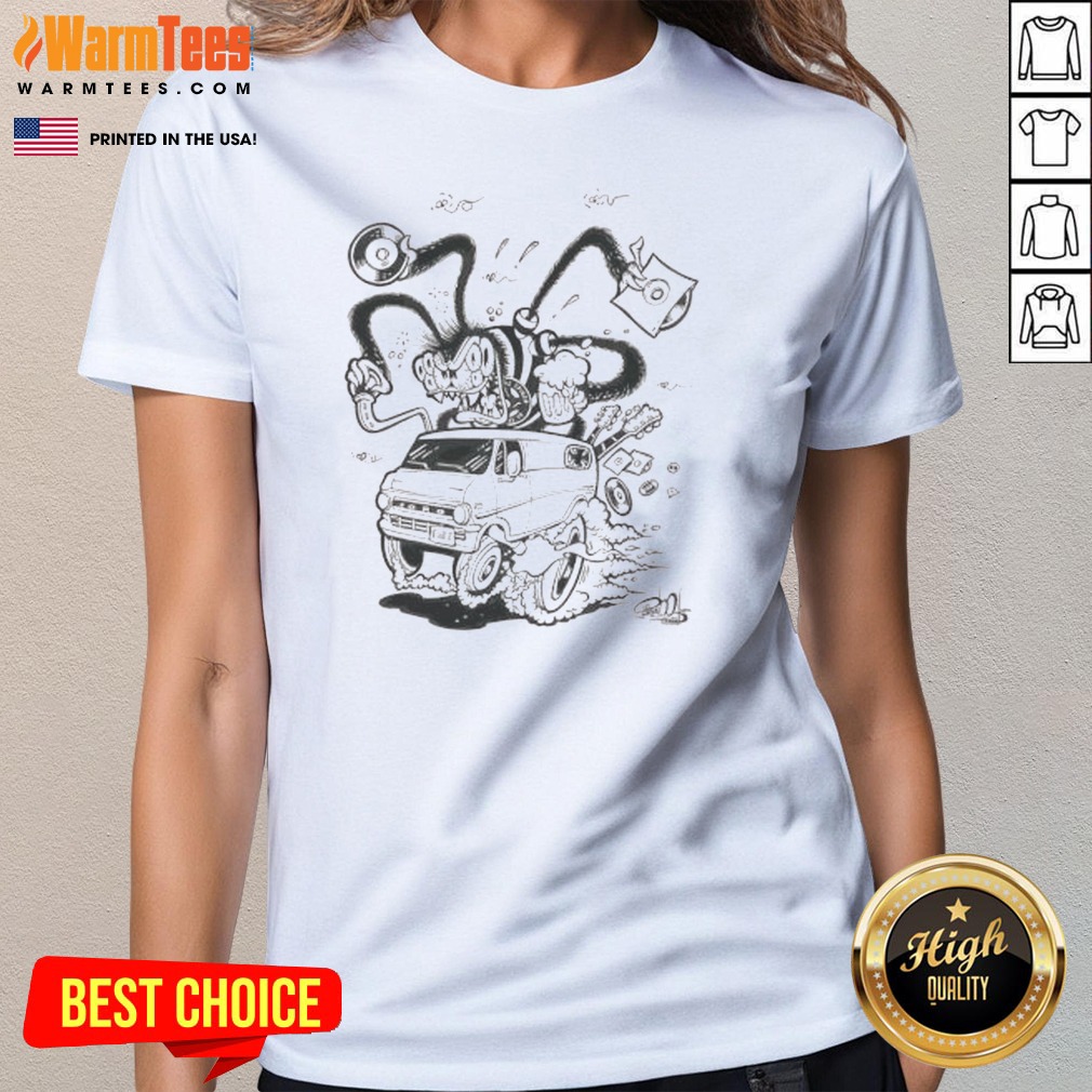 Premium Spider 45 Spider Fuzz Ford Ladies Shirt Premium Spider 45 Spider Fuzz Ford Ladies Shirt