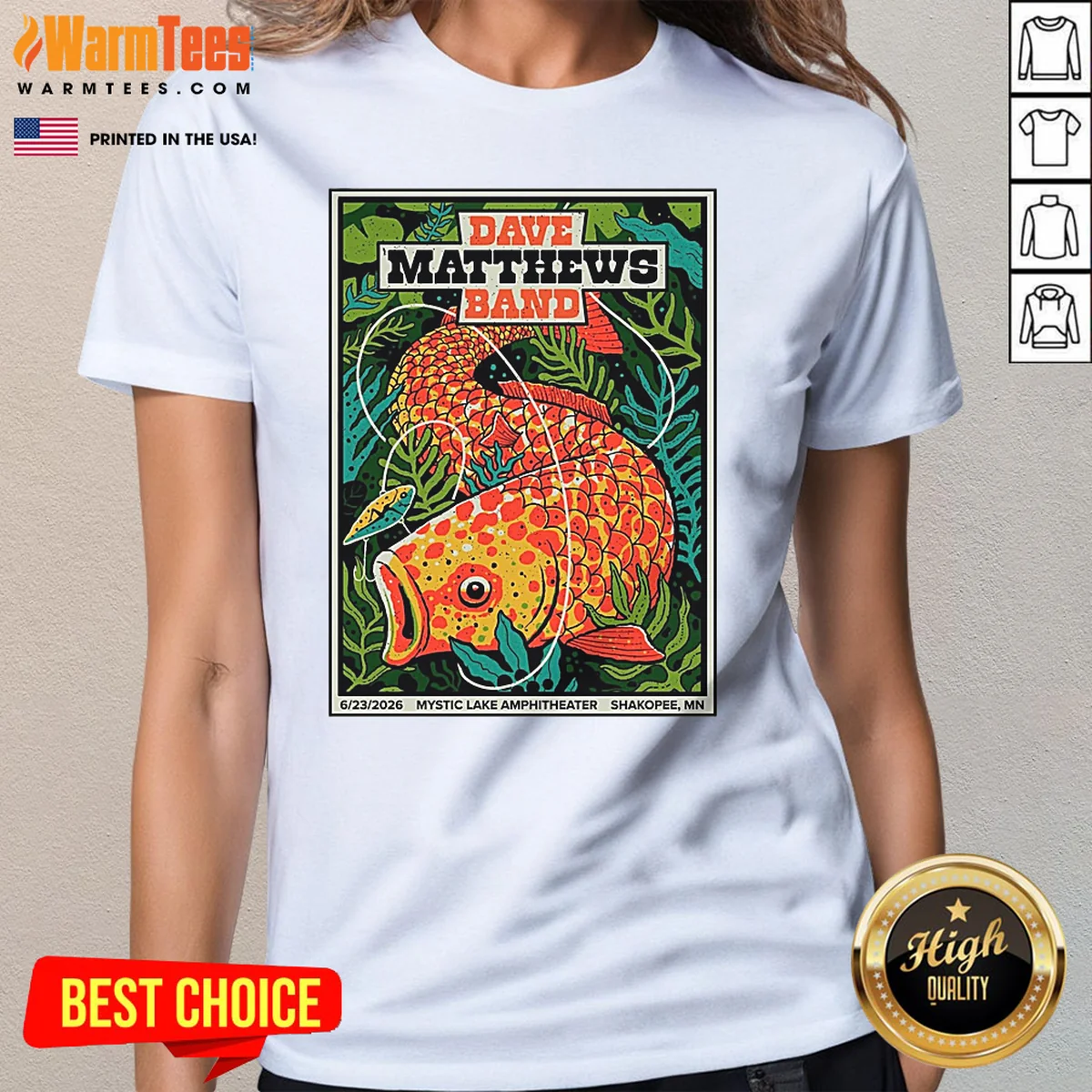 Pretty June 23 2026 Dave Matthews Ladies Shirt Pretty June 23 2026 Dave Matthews Ladies Shirt