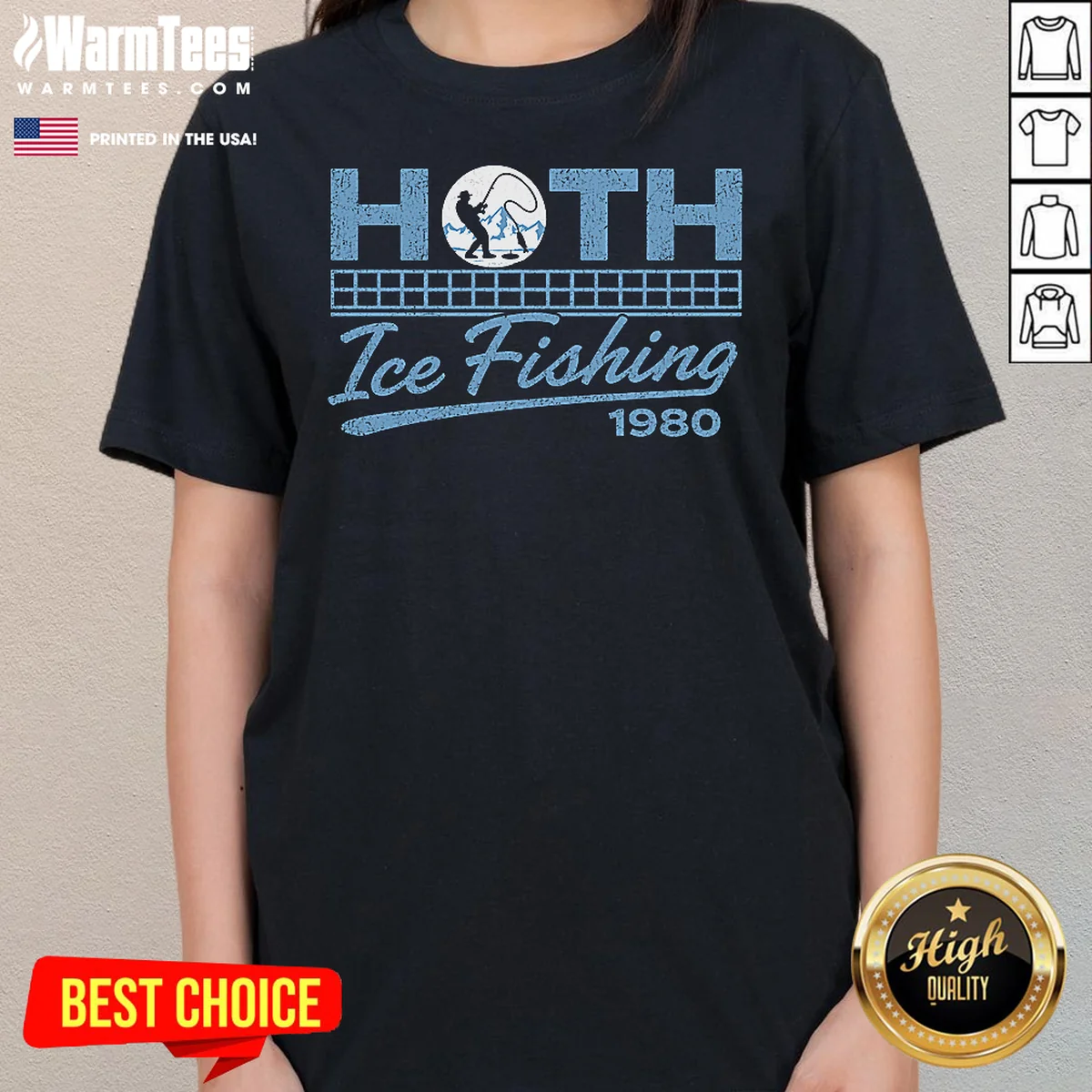 Pretty Old School Cold Wilderness ICE Ladies Shirt Pretty Old School Cold Wilderness ICE Ladies Shirt
