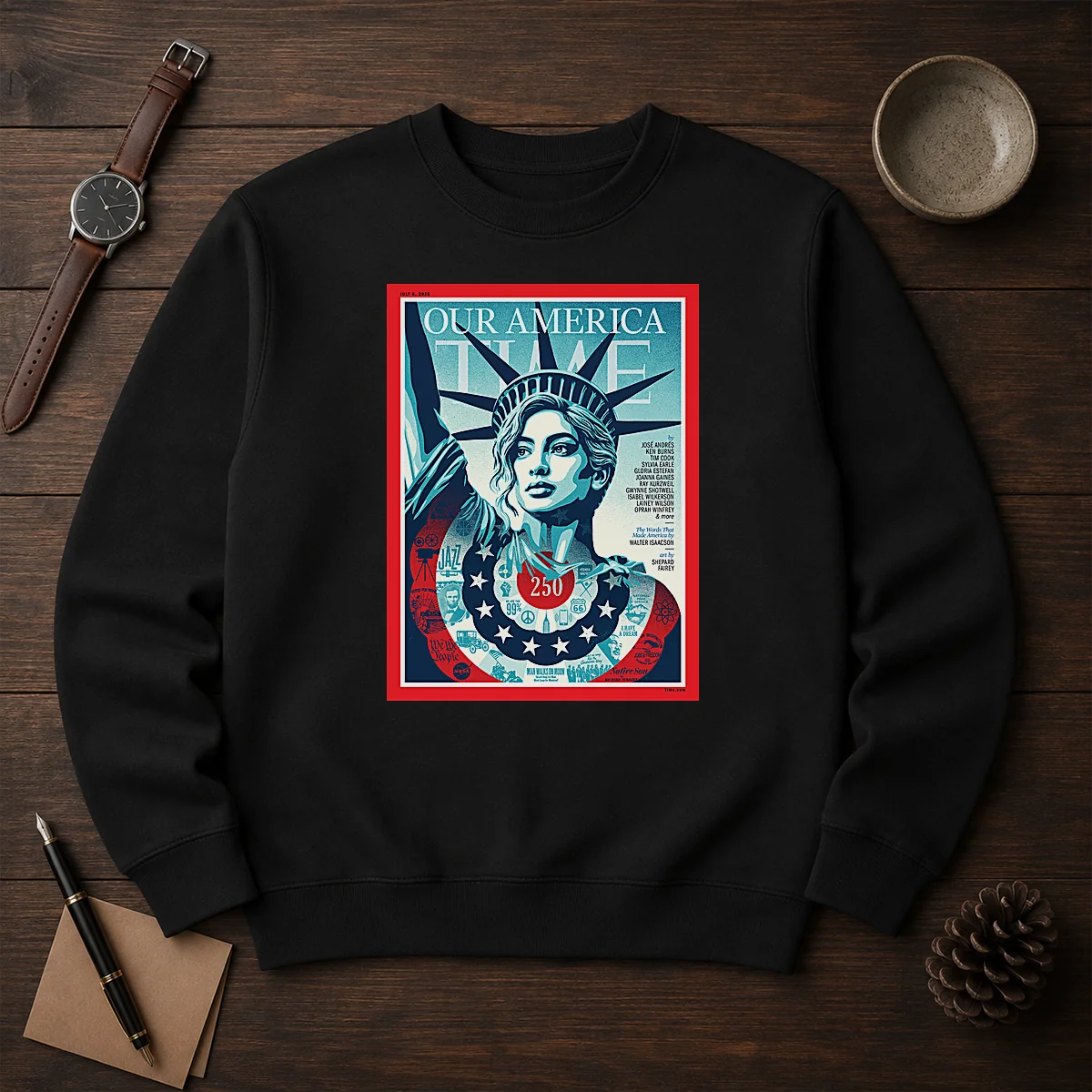 Pretty Our America Time Magazine July 6 2026 Sweater