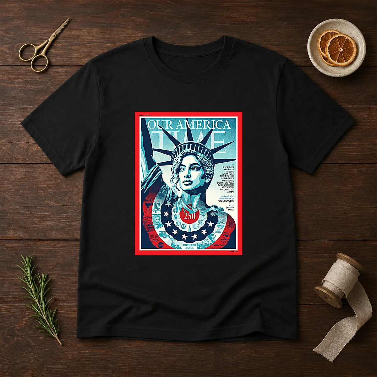 Pretty Our America Time Magazine July Shirt Pretty Our America Time Magazine July Shirt