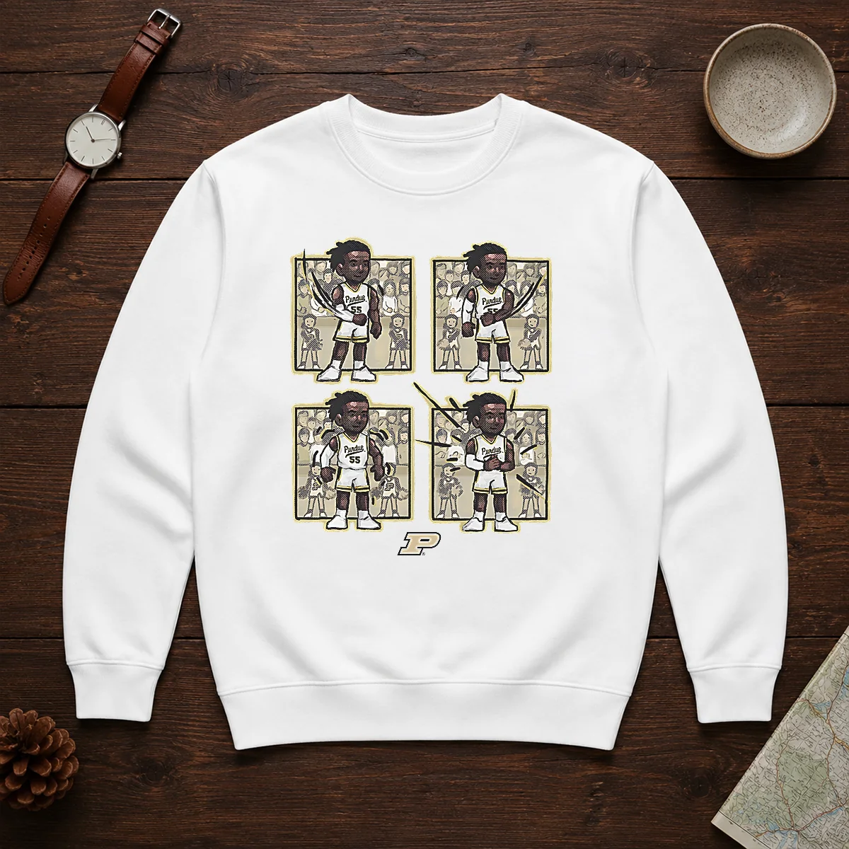 Top Basketball Purdue The Lance Dance Lance Jones Sweater