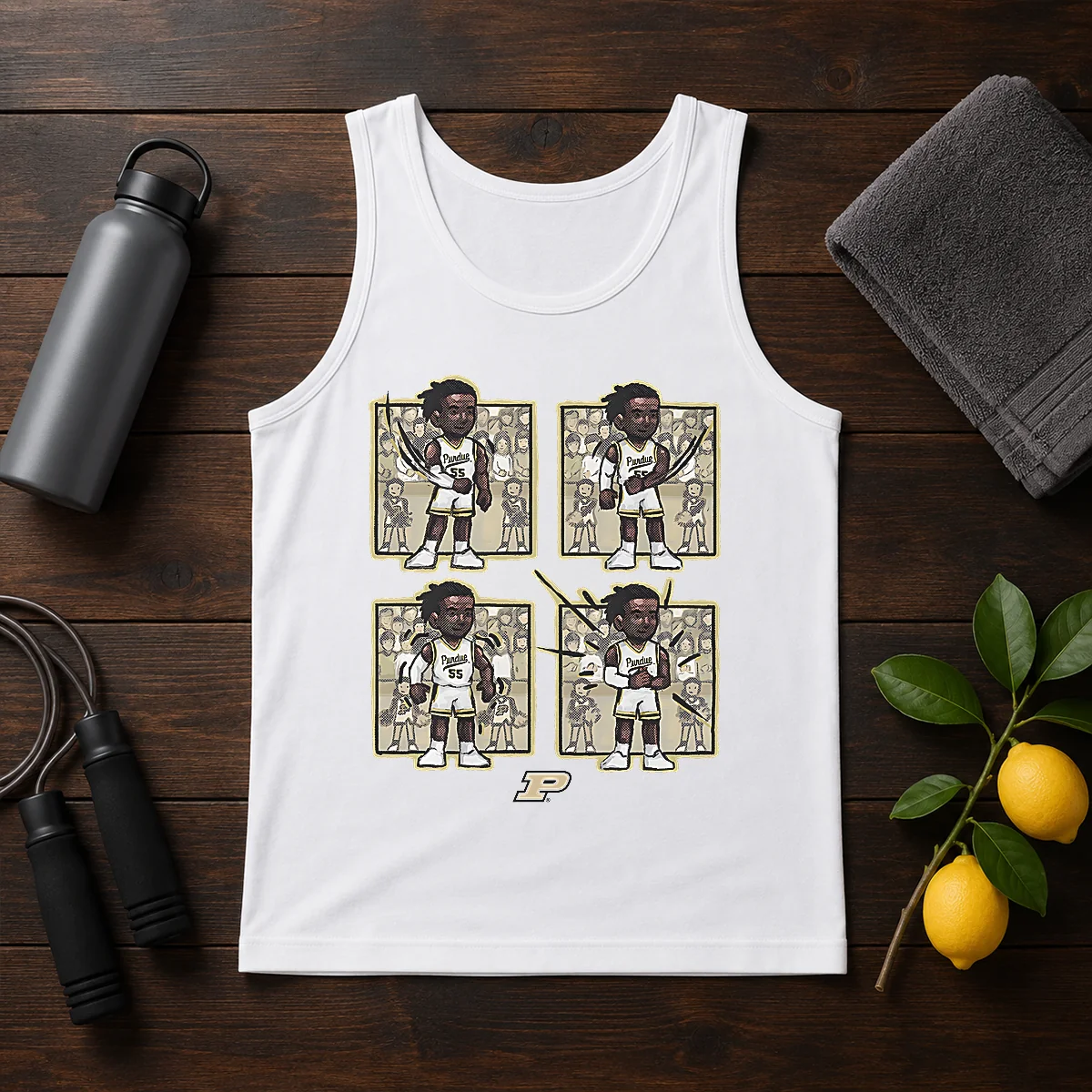 Top Basketball Purdue The Lance Dance Lance Jones Tank Top