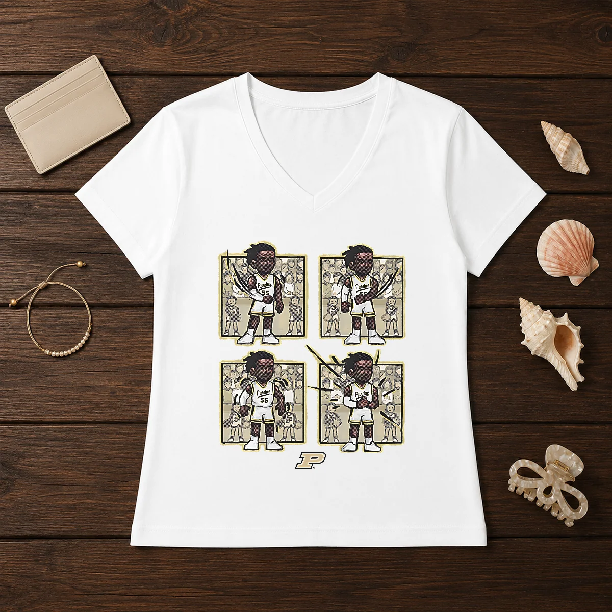 Top Basketball Purdue The Lance Dance V-Neck Shirt Top Basketball Purdue The Lance Dance V-Neck Shirt