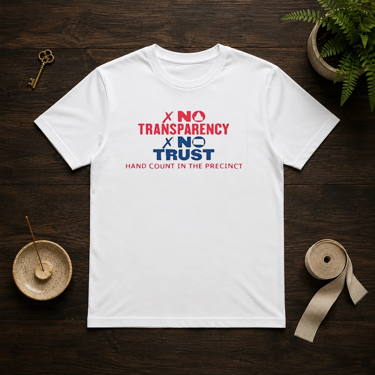 Top No Transparency No Trust Hand Shirt Top No Transparency No Trust Hand Shirt