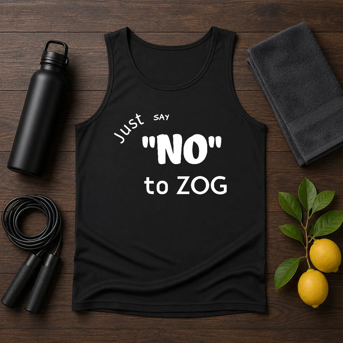 Top Randy Weaver Just Say No To Zog Tank Top