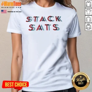 Top Stack Sats Ladies Shirt