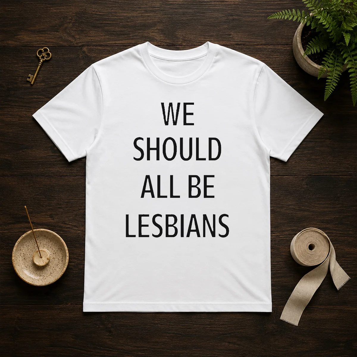 Top We Should All Be Lesbians Shirt Top We Should All Be Lesbians Shirt
