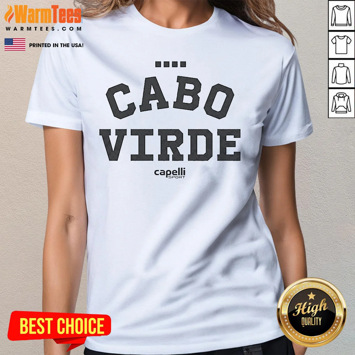 Top World Cup 2026 Capelli Cabo Ladies Shirt Top World Cup 2026 Capelli Cabo Ladies Shirt