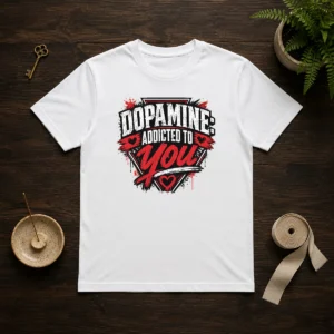 Awesome Dopamine Addicted To You Streetwear Typography