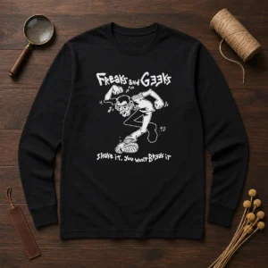 Awesome Freaks And Geeks Shake It You Wont Break It Long Sleeve Shirt