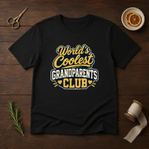 Awesome Grandparents Day Worlds Coolest Club Vector
