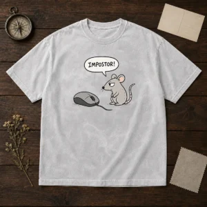 Awesome Impistor Mouse Washed T-Shirt