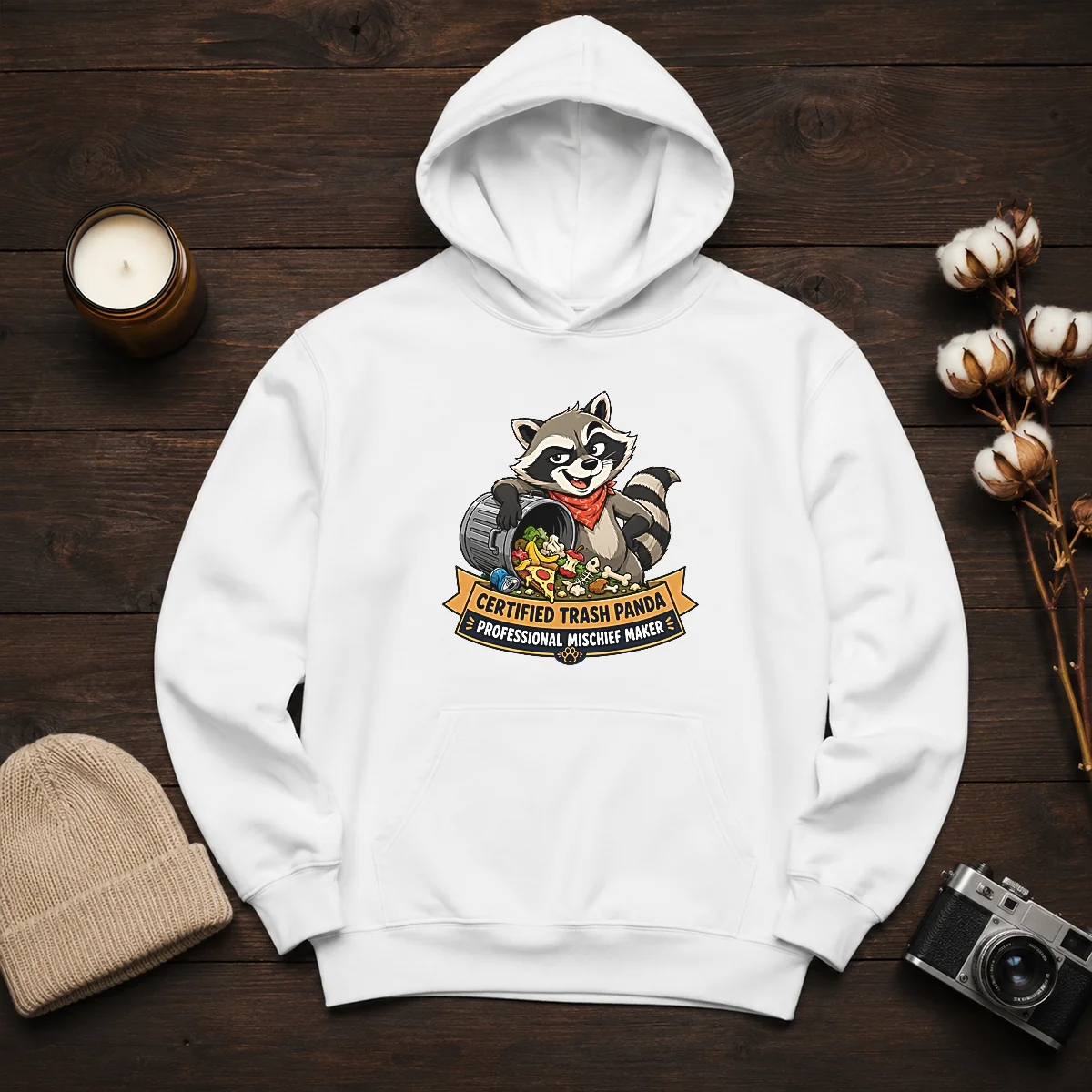 Awesome Jimothy Trash Panda Funny Humor Vector Hoodie