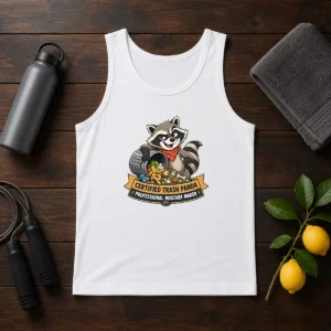 Awesome Jimothy Trash Panda Funny Humor Vector Tank Top