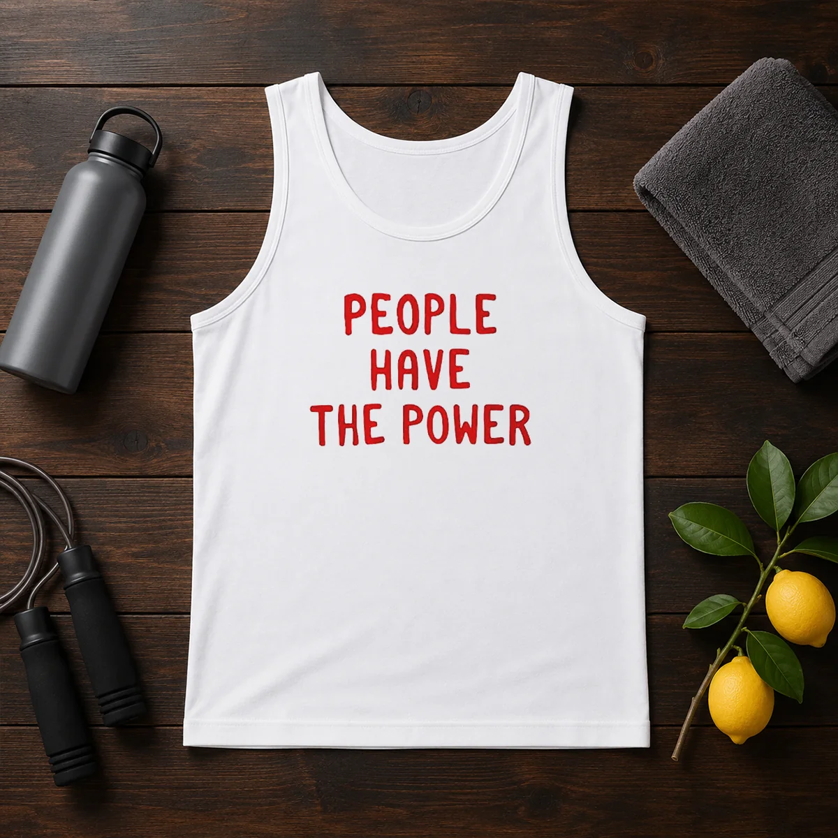 Awesome People Have The Power Patti Smith Song Lyrics Protest Movement Tank Top
