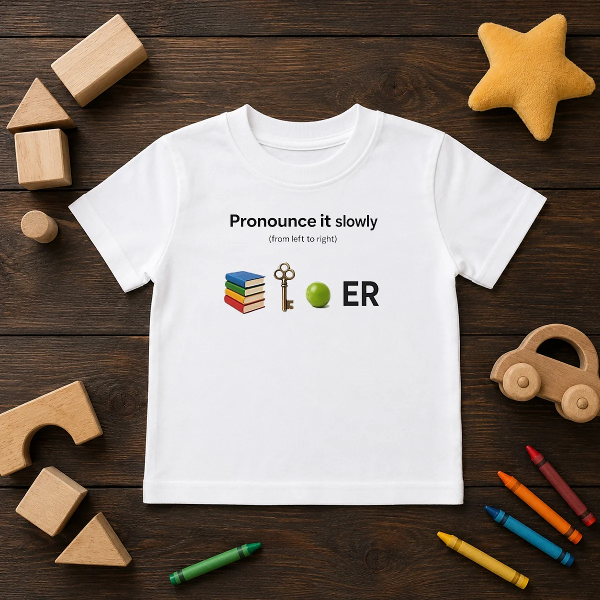 Awesome Pronounce It Slowly From The Right To Left Kids T-Shirt