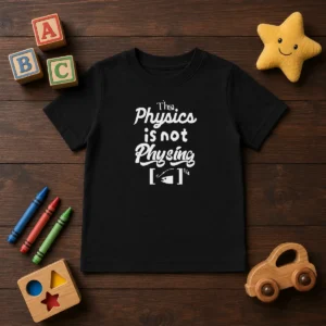Awesome The Physics Is Not Physing Geek Kids T-Shirt