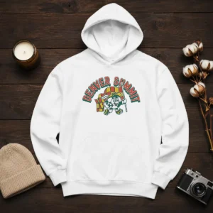 Funny Denver Summit Mascot Soccer Ball Character Hoodie