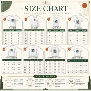Size chart for Funny Dopamine Addicted To You Silhouette Love with measurements in inches and cm