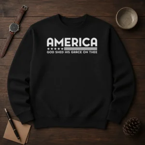 Funny God Shed His Grace On Thee Sweater
