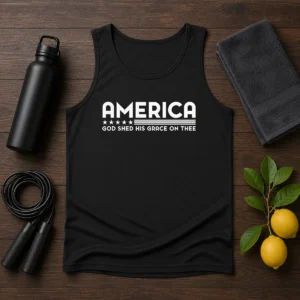 Funny God Shed His Grace On Thee Tank Top