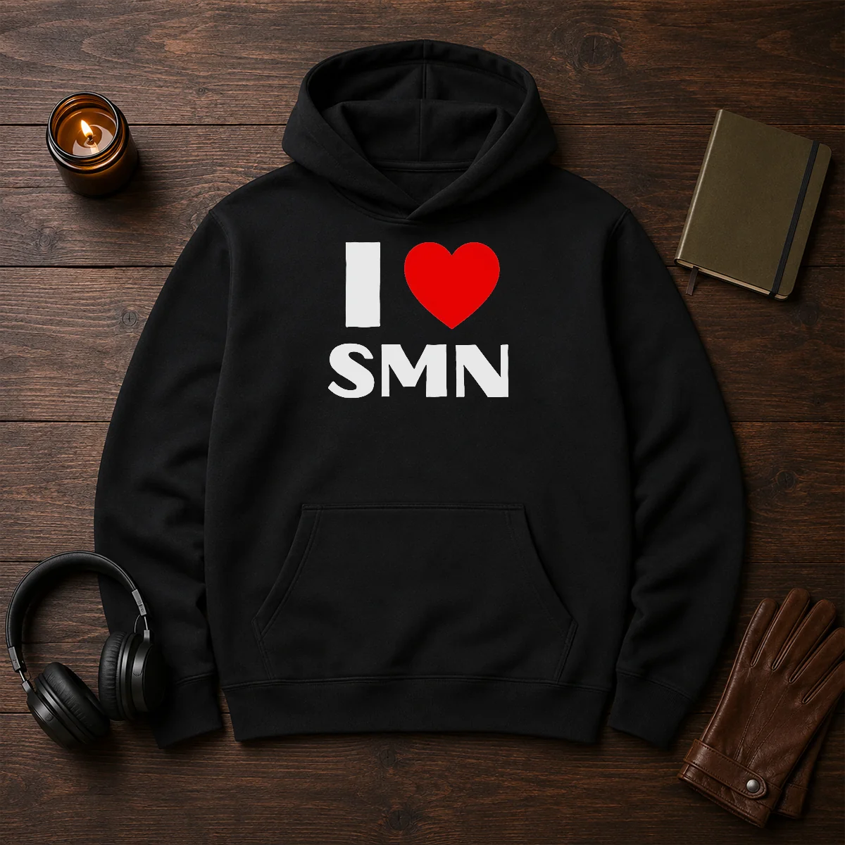 Funny I Love SMN Hoodie