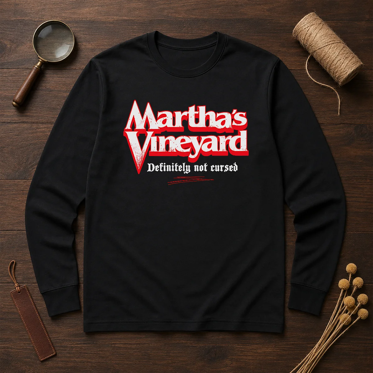 Funny Marthas Vineyard Long Sleeve Shirt