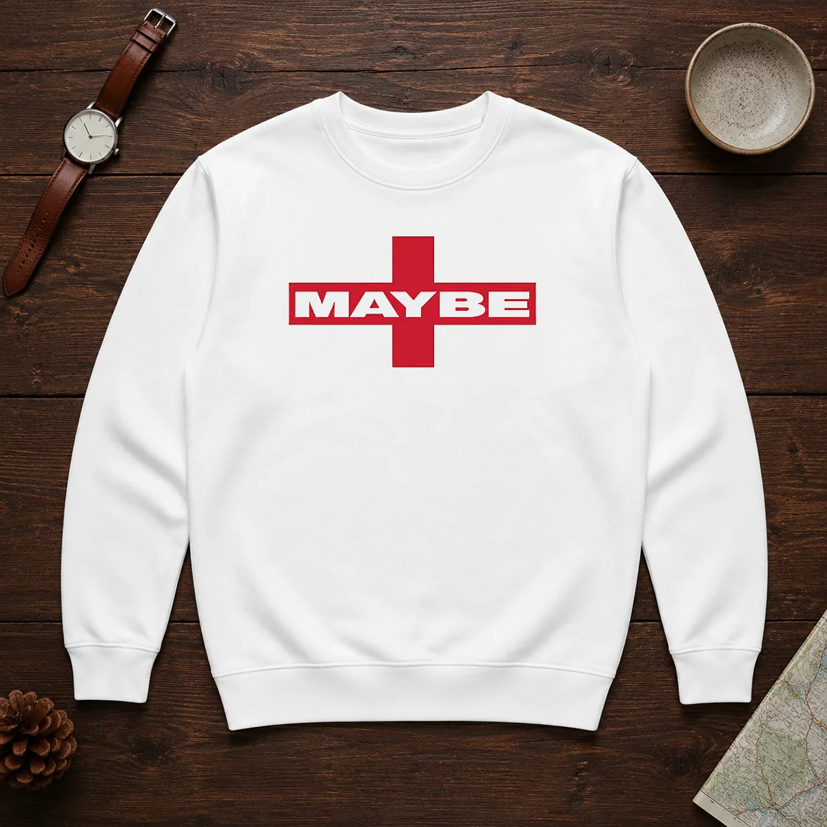 Funny Maybe Mib Minimalist Sweater