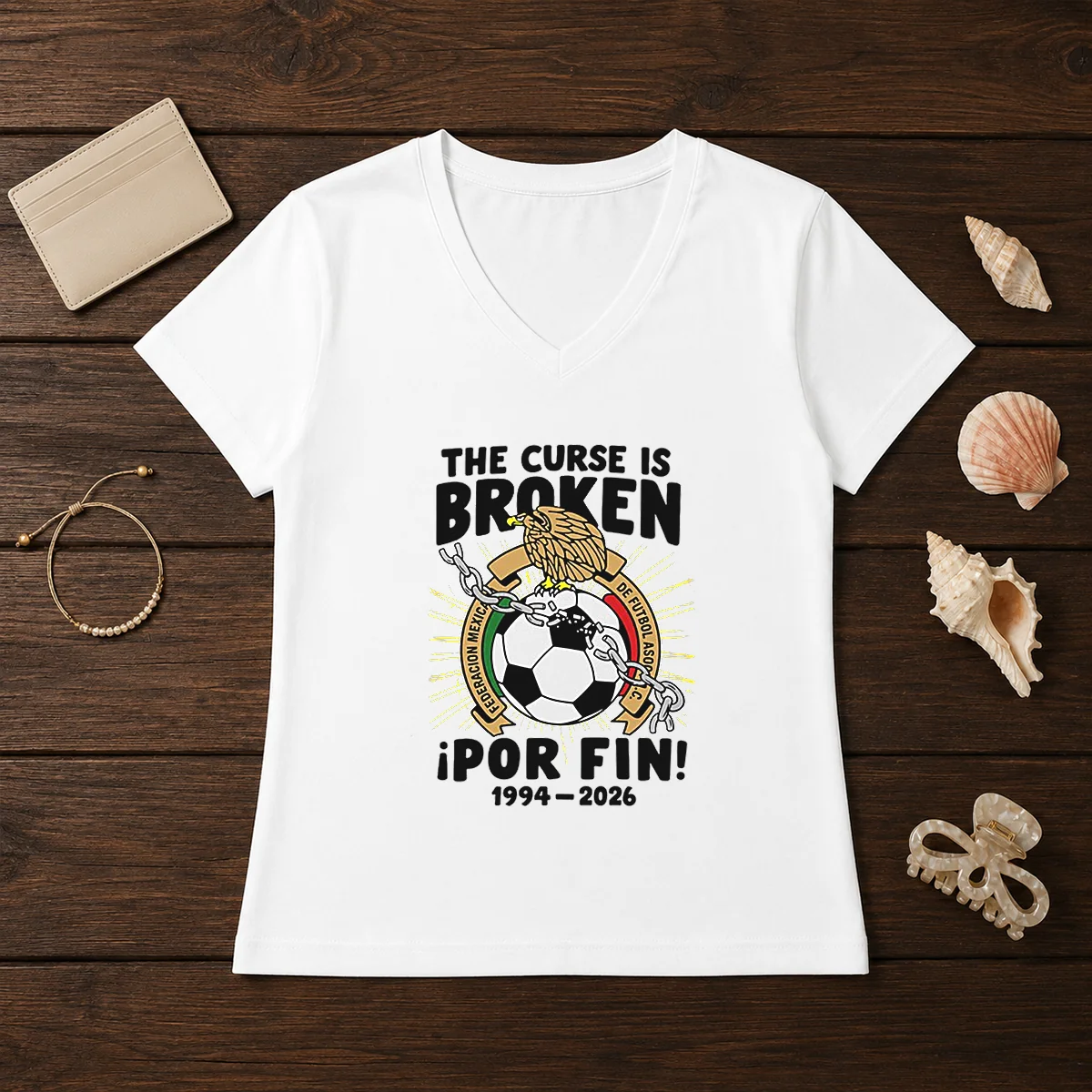 Funny Mexico National Football Team 1994 V-Neck Shirt Funny Mexico National Football Team 1994 V-Neck Shirt
