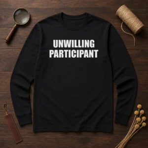 Funny Unwilling Participant Long Sleeve Shirt