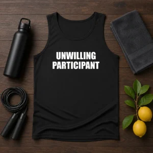 Funny Unwilling Participant Tank Top
