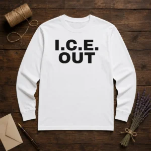 Funny Wendy Ortiz ICE Out Long Sleeve Shirt